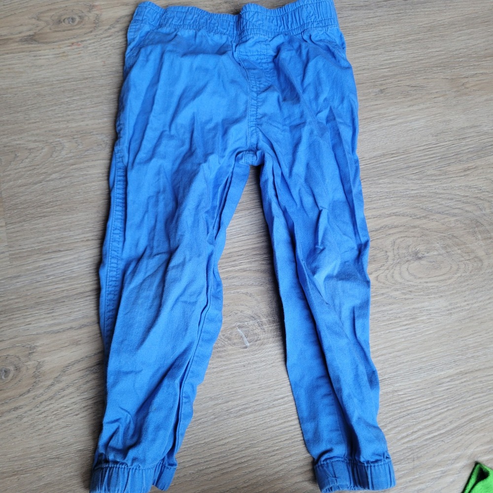 Red Rivet Jogger Pants Toddler Boys 3 Blue RR560924T Cotton Elastic Waist Casual